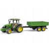 BRUDER 2108 Traktor John Deere 5115M s valníkem