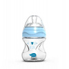 Nuvita Collection sklenená dojčenská fľaša 140ml - blue - 6013