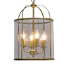 Steinhauer Závesné svietidlo Pimpernel, Ø 32 cm, bronz - 5972BR
