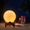 3D lampa mesiac 16 farieb