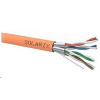 Instalační kabel Solarix STP, Cat6A, drát, LSOH B2ca, cívka 500m SXKD-6A-STP-LSOH-B2ca 26000037