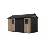Záhradný domček Keter Apex 7,5 x 13 Ashwood, s podlahou