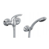 NOVASERVIS Sprchová batéria 100 mm Metalia 55 chróm, ružica,hadica,držiak, 55064,0