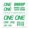 ONE UP Nálepky na riadidlá - OneUp Decal Kit Farba: Zelená
