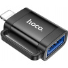 HOCO OTG adaptér Lightning (samec) na USB A (samica) UA31A čierny