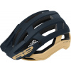 Cyklistická prilba R2 ATH32D CROSS – modrá/káva 2022 - M (56-58 cm)