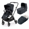 Recaro SADENA kombinovaný kočík 3v1 Silver, Mat Black