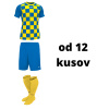 Futbalová sada Joma Flag II pre mužstvo, od 12 kusov, modrá / žltá počet ks v sade: 12 hráčskych setov