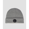 Vlnená čiapka Cp Company Wool Beanie Sivá