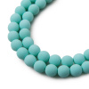 Estrela České stláčané korálky Estrela BONDELI 8 mm soft mint - 220 ks