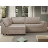 Rohová sedačka Brian, béžová štruktúrovaná látka