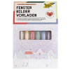 Folia Obrázky na okno Maxi set - Zima
