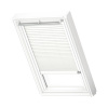 Plisé roleta na strešné okno VELUX elektrická FML PK04 1016KWL biela