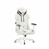 Herné kreslo Diablo Chairs X-Ray, biela ekokoža (Herná stolička Diablo X-Ray 2.0 Normal Size: Biela a čierna)