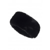 Dámska čelenka Goldbergh Froid Fluffy Headband Black