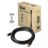 Club3D Kabel certifikovaný DisplayPort 1.4 HBR3, 8K60Hz (M/M), černé koncovky, 4m, 24 AWG (CAC-1069B)