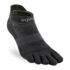 Injinji Run Lightweight No Show unisex prstové ponožky Barva: Black, Velikost: S