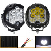 2X 75 W LED pracovné svetlomety do auta 12 V 24 V svetlomet traktora