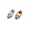 AMiO LED žiarovky CANBUS 4014 10SMD Festoon C5W C10W C3W 31mm White 12V/24V
