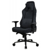AROZZI herní židle VERNAZZA Supersoft Pure Black/ látkový povrch/ černá VERNAZZA-SPSF-PBK