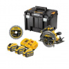 DeWALT - 54V AKU kotúčová píla 190 mm, s príslušenstvom, 3x aku 9,0 Ah Li-Ion, nabíjačka DCS578NTA