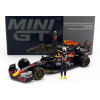 Mini-gt Red bull F1 Rb18 Team Oracle Red Bull Racing N 11 Winner Monaco Gp 2022 Sergio Perez 1:64 Matná modrá žltá červená