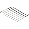 BGS technic 1921 BGS , Sada diamantových pilníků zahnuté 140 x 3 mm 10dílná