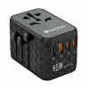 Verbatim Cestovní adaptér univerzální World-to-World UTA-05 2x USB-C PD, QC 4+ a 2x USB-A