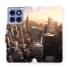 Flipové pouzdro Mobiwear - Motorola Edge 60 Pro - M138P New York (Knížkové flip pouzdro, obal, kryt na mobil Motorola Edge 60 Pro - M138P New York, materiál Umělá kůže + TPU - ochrana 360°, stojánek,