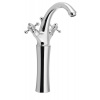 Sapho ANTEA stojánkova umývadlová batéria vysoká s výpusťou, výška 300mm, chróm 3271L