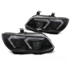 BMW E92/E93 LCI 2010-2013 - Predné xenónové svetlá ČIERNE