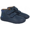 Primigi barefoot 8912044 chlapčenské kožené topánky tmavomodré R23