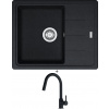 Franke BFG 611-62 onyx + Franke FC 6051.071 LINA onyx