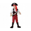 KOSTÝM MALÝ PIRÁT PIRÁTSKY KORZÁR MORSKÝ VLK KOSTÝM KARNEVAL 128