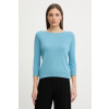 United Colors of Benetton sveter dámsky bavlnený 1C19D10G1 modrá L