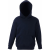 Fruit of the Loom Mikina Classic Kids Hooded Sweat s kapucí, dětská COT-162043a36a5 128 Navy deep