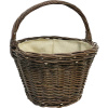 Siena Garden 01001.2/L Prútený kôš s jutovinou Ø 40 x 27 cm 1 ks; 01001.2/L