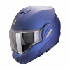 Moto přilba SCORPION EXO-TECH EVO PRO solid matná metalická modrá - Velikost S