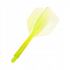 Condor AXE Neon Shafty + Perie Dart Žlté Small Long