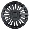 LEOPLAST Puklica VEGAS black mat 1ks rozmer: VEGAS 16