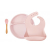MINIKOIOI Set na stolovanie BLW II Pinky pink
