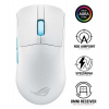 ASUS myš ROG Harpe Ace Aim Lab Edition, Bluetooth, bílá (90MP02W0-BMUA10)