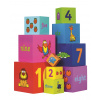 Tidlo Veža zo skladacích kociek Rainbow
