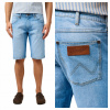 Wrangler COLTON SHORTS Slate Shade KRÁTKE DŽÍNSOVÉ NOHAVICE / ŠORTKY W38