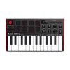 Ovládacia klávesnica Akai MPK Mini MK3 (AKAI MPK MINI 3 červená mini ovládacia klávesnica)