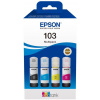 Epson atramentová náplň 103/ T00S64A/ EcoTank/ L1x10/ L315x/ L325x/ L3x6x/ L5190/ 4-colour Multipack