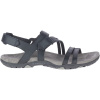 Merrell Sandspur Walking Sandals Womens Black 6 (39)