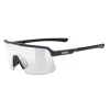 Uvex Dyrt - Black Matt/Clear one size