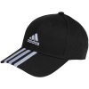 Adidas Baseball 3-Stripes Cotton Twill Baseball cap IB3242 (190325) Black Dorośli S/M