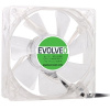 EVOLVEO 14L1RD ventilátor 140mm, 4 LED červený, 3pin FAN 14 RED
